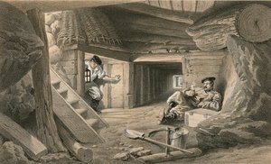 Mine In The Bastion Du Mat - — William Simpson