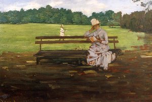 Prospect Park, Brooklyn — William Merritt Chase, Impressionism