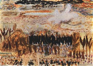 Landscape With Birds — Jeno Gadanyi