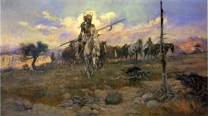Bringing Home The Spoils — Charles Marion Russell