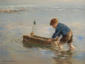 The Toy Boat — William Marshall Brown