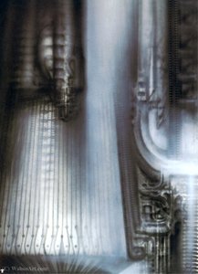 Hr Giger Biomechanicallandscape - (018) — H.r. Giger
