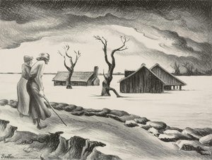Flood — Thomas Hart Benton, Regionalist
