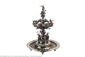 Table Centrepiece — Ed. Wollenweber Workshop
