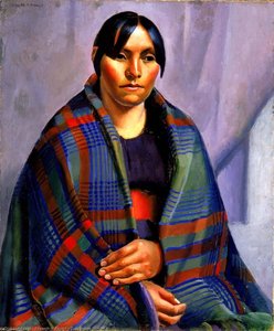 Taos Indian Woman — Kenneth M Adams