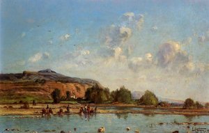 View Of Luberon — Paul Camille Guigou