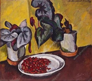 Berries And Begonias — Pyotr Konchalovsky
