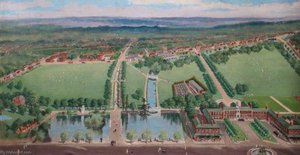 Scheme for the Re Planning of Carshalton, Surrey (recto)