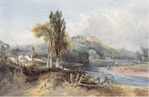 Contemplation By The River — James Baker Pyne