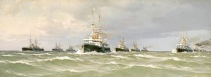 The Channel Squadron, 1898 — Edoardo Federico De Martino