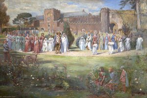 Torquay Historical Pageant Episode 4 The Wedding of Alicia de Brewer and Reginald de Mohun in 1205