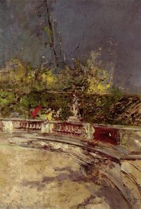 The Red Umbrella — Giovanni Boldini