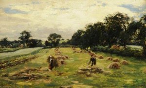 The Hayfield — Cecil Gordon Lawson, Romanticism