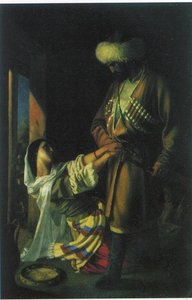 Leila And Khaji-abrek — Nikolai Ge