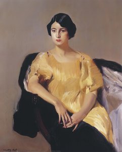 Elena In A Yellow Tunic — Joaquín Sorolla Y Bastida, Impressionism
