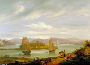 River Scene — Thomas Luny