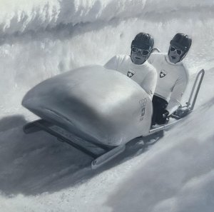 Zwei-mann-bob (two-man Bobsled) - Gerhard Richter — Gerhard Richter, Photorealism