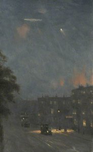 The Zeppelin Raid Over London, 8 September 1915 — John Fraser