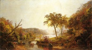 Autumn On Ramapo River, New Jersey — Jasper Francis Cropsey