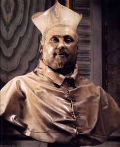 Bust Of Cardinal Scipione Borghese — Gian Lorenzo Bernini, Baroque