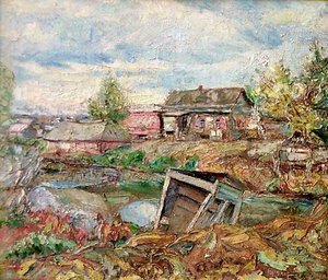 Rural Landscape — David Davidovich Burliuk