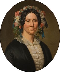 Portret Van Een Vrouw — Basile De Loose