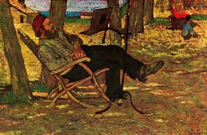 Diego Martelli In Castiglioncello — Giovanni Fattori