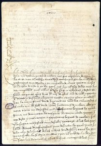 Letter From Gonzalo Gómez De Espinosa To Charles I On The Fate Of The Trinidad\n\nletter From Gonzalo Gómez De Espinosa To Charles I On The Fate Of The Trinidad / Page 01 — Gonzalo Gómez De Espinosa, Other