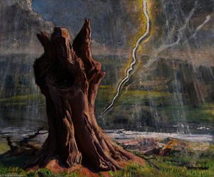 Storm, Malvern — Dame Laura Knight