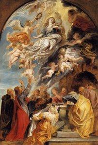 The Assumption Of Mary — Peter Paul Rubens, Baroque