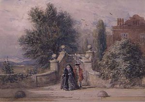 Entrance To A Country House — David Cox
