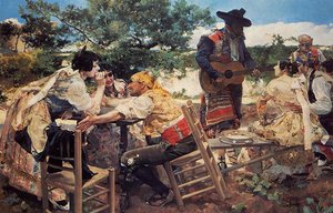 Valencian Scene — Joaquín Sorolla Y Bastida