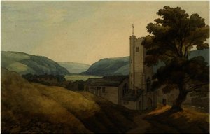 From the churchyard at Dulverton, Somerset