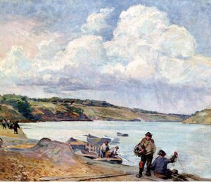 Fishermen, Quebec, Canada