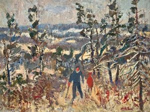 Walk In The Winter Woods — Richard Hayley Lever