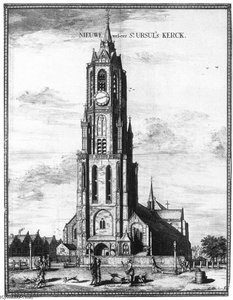 Exterior of the Nieuwe Kerk in Delft