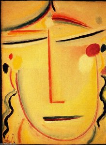 Savior's Face — Alexej Von Jawlensky, Expressionism