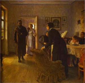 Unexpected Return — Ilya Yefimovich Repin