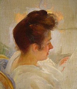 Retrato De Mujer — Alberto Pla Y Rubio