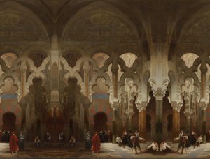 Interior of the Mosque of Cordoba
