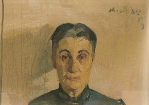 Portrait Of The Painter's Mother — Nikolaos Lytras