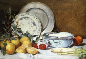 Still Life — Julian Alden Weir, Impressionistic Tranquility