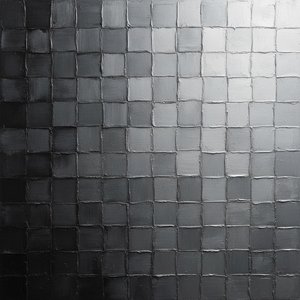 Monolithic Grayscale Relief: A Meditative Study Of Structured Light And Obsidian Shadows — David Moreau, Plaster & Texture Art