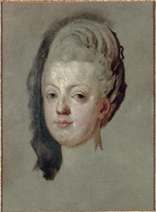 Marie Antoinette De Lorraine Habsbourg Alors Dauphine, En 1772 — Joseph Siffred Duplessis