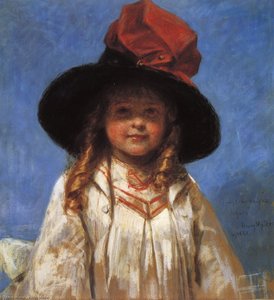 Portrait Of Agnes — Henry Mosler