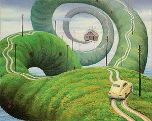 Back To Home — Jacek Yerka, Surrealism
