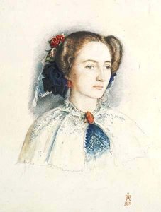 Portrait Of Effie Ruskin, Later Lady Millais — Sir John Everett Millais
