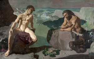 Melampus And The Centaur — Glyn Warren Philpot
