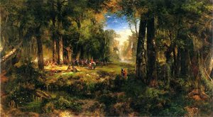 Ponce De Leon In Florida — Thomas Moran