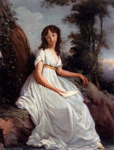 Girl With Letter — Teodoro Matteini